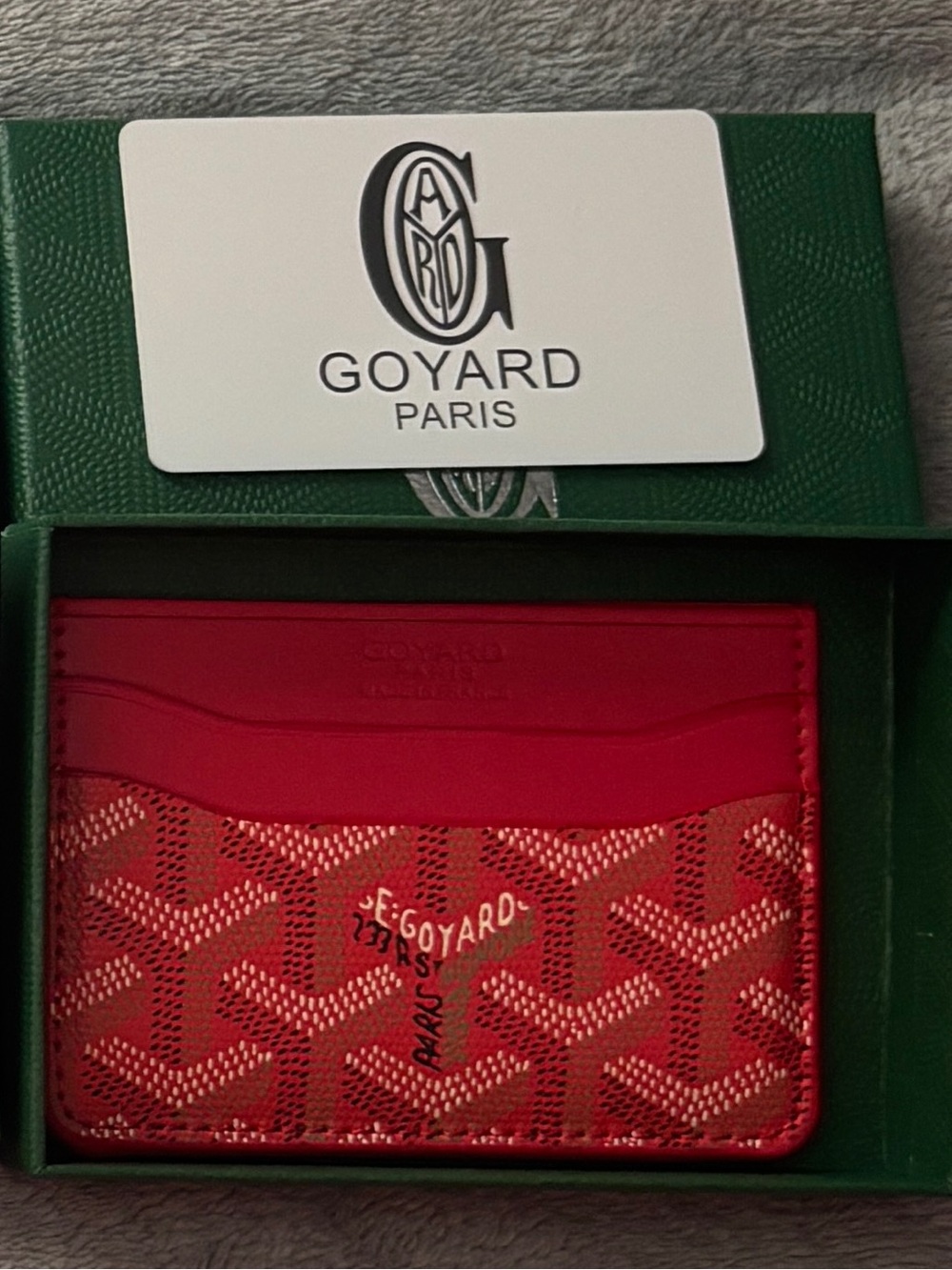 Goyard Card Holder